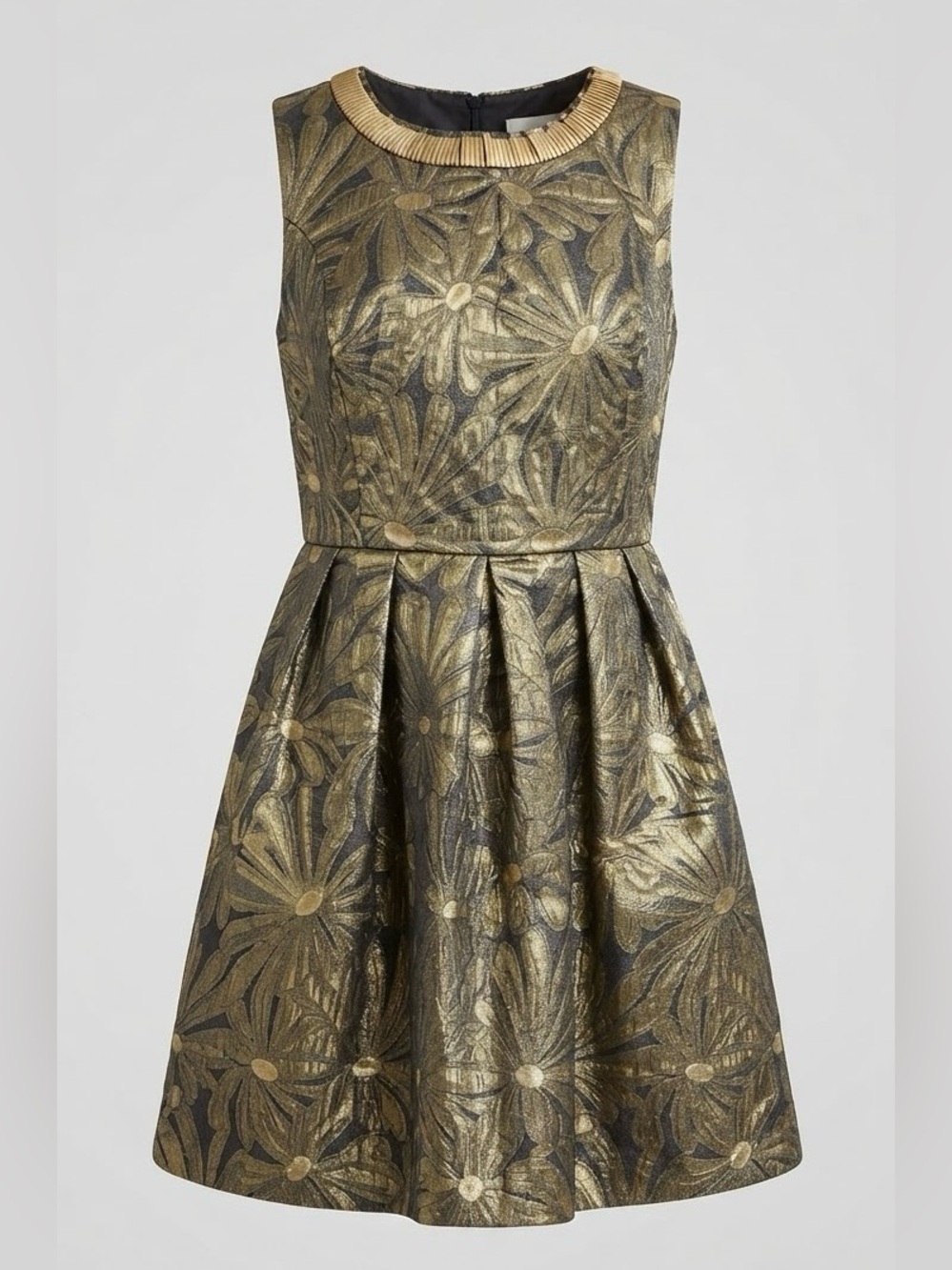 NWOT Romeo + Juliet Couture Black and Gold Dress